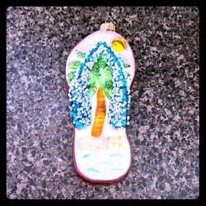 Glass Christmas ornament